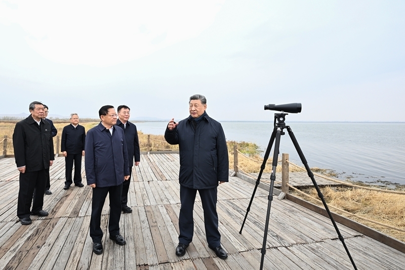 习近平在内蒙古乌兰察布考察时强调 统筹高质量发展和高水平保护 坚定不移走生态优先绿色发展之路