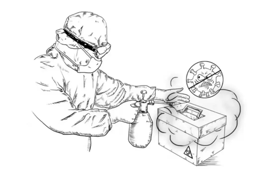 标本转运箱怎么消毒一图秒懂！一份核酸报告是这样诞生的......_https://www.jmylbn.com_新闻资讯_第4张